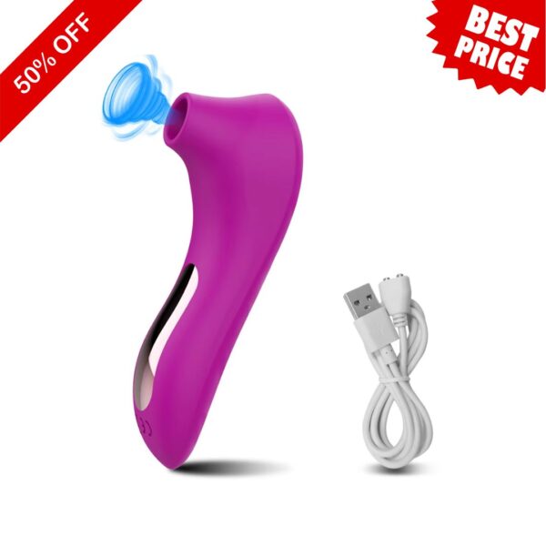 Purple Personal Vacuum Massager