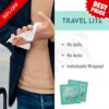 Gym Yoga Antiperspirant Wipes Individually Wrapped Wipes for Adults, Men And Women Travel Essentials Wet Tissue Wipes
